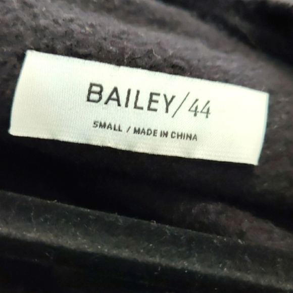 BAILEY 44 Black V Neck Choker Sweater - Picture 4 of 9